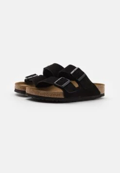 Birkenstock ARIZONA SOFT FOOTBED UNISEX - Klapki - Black
