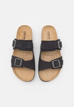 Geox GHITA - Klapki - Black -Sklep Toni Pons 02304638aea5403181b7728726e621f2