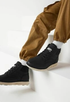 Next COLLAR SPORTS BOOTS - Botki Sznurowane - Black -Sklep Toni Pons 06fe907fd5494f3191420b6551459f55