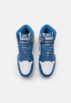 AIR JORDAN 1 RETRO UNISEX - Sneakersy Wysokie - True Blue/white/cement Grey -Sklep Toni Pons 0f8cf17a3f8c47568645235371fa4b50