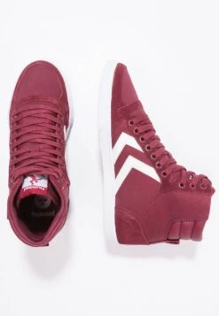 Hummel SLIMMER STADIL - Sneakersy Wysokie - Red -Sklep Toni Pons 0f9e08f1158c48c5aef04ebe2a400af9