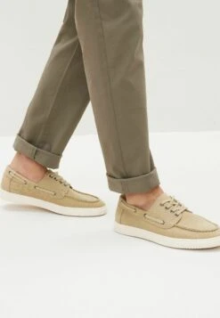 Next Buty żeglarskie - Ecru Cream