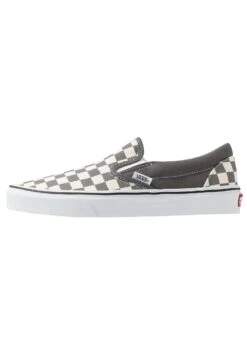 Vans UA CLASSIC SLIP-ON UNISEX - Półbuty Wsuwane - Pewter/true White