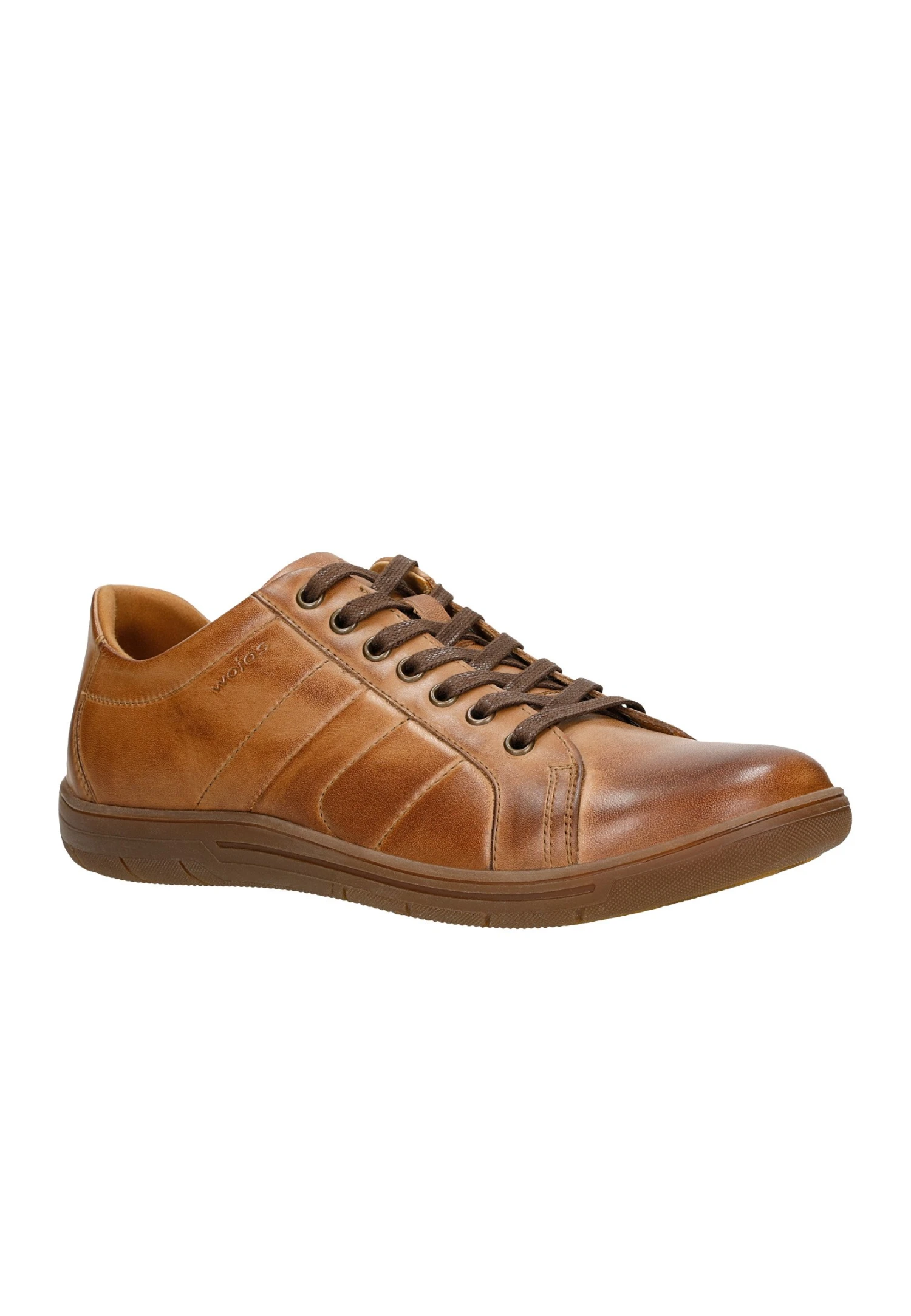 Sznurowane Obuwie Sportowe - Light Brown 4 Sznurowane Obuwie Sportowe - Light Brown - obrazek 2