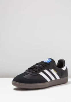 Adidas Originals SAMBA - Sneakersy Niskie - Cblack/ftwwht/gum5 -Sklep Toni Pons 24fb54bb94434aeb8fe051549b03f845