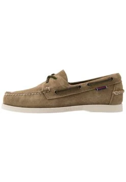 Sebago DOCKSIDES PORTLAND - Buty żeglarskie - Green Military
