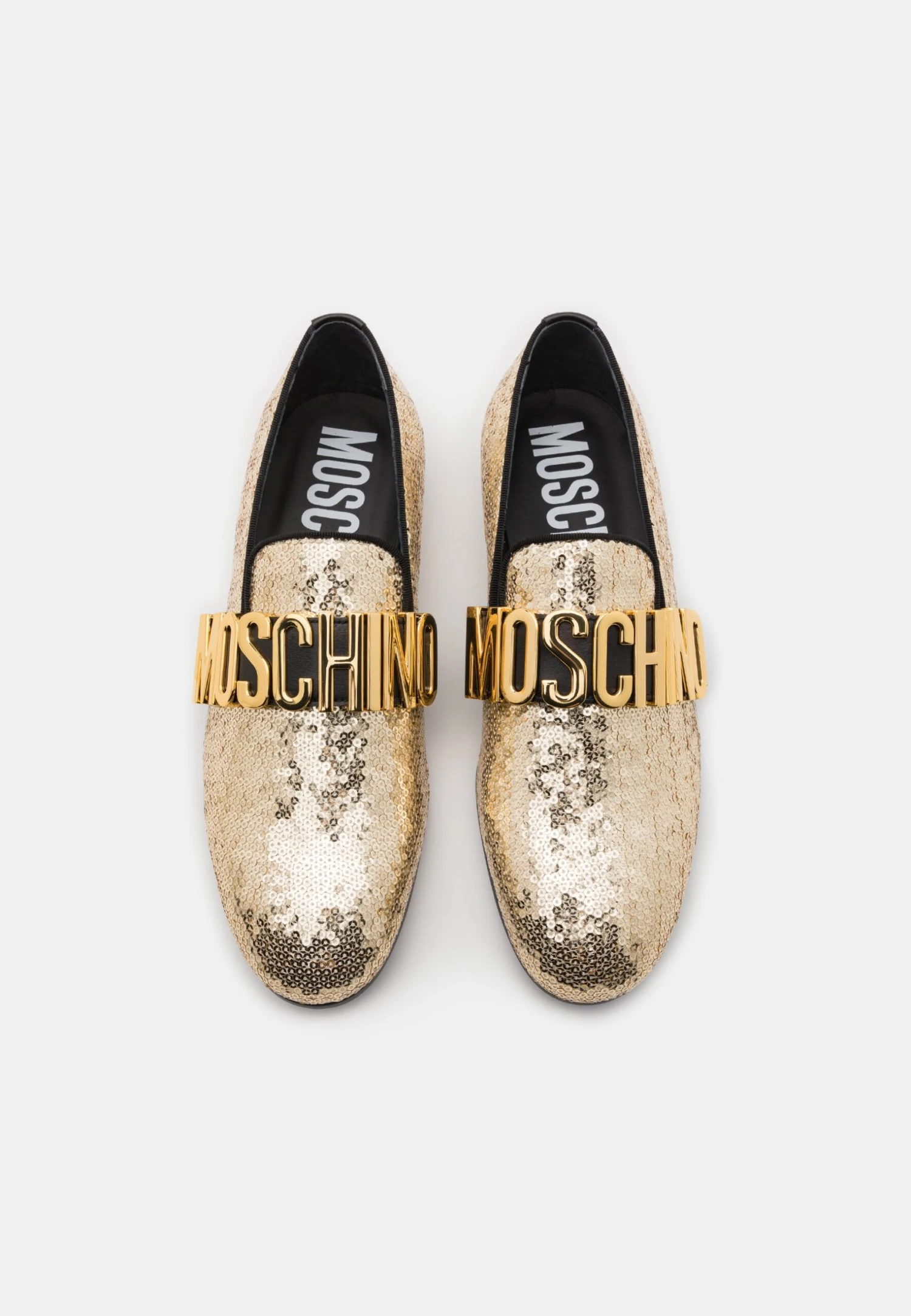 MOSCHINO Półbuty Wsuwane - Gold-coloured 6 MOSCHINO Półbuty Wsuwane - Gold-coloured - obrazek 4