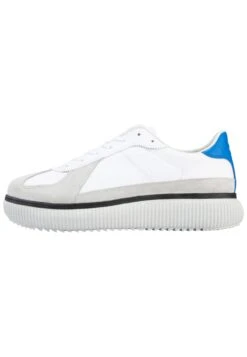 Onitsuka Tiger DELECITY - Sneakersy Niskie - White/electric Blue
