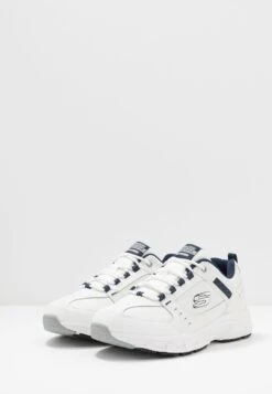 Skechers OAK CANYON - Sneakersy Niskie - White/navy -Sklep Toni Pons 30892877f9bc41059d77c0b13657ab78