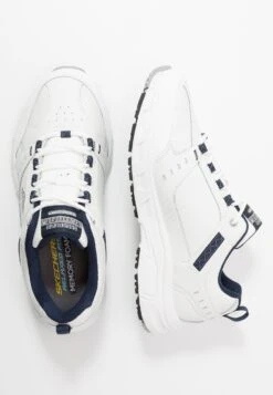 Skechers OAK CANYON - Sneakersy Niskie - White/navy -Sklep Toni Pons 4b573a61484042e7803c6012818dc377