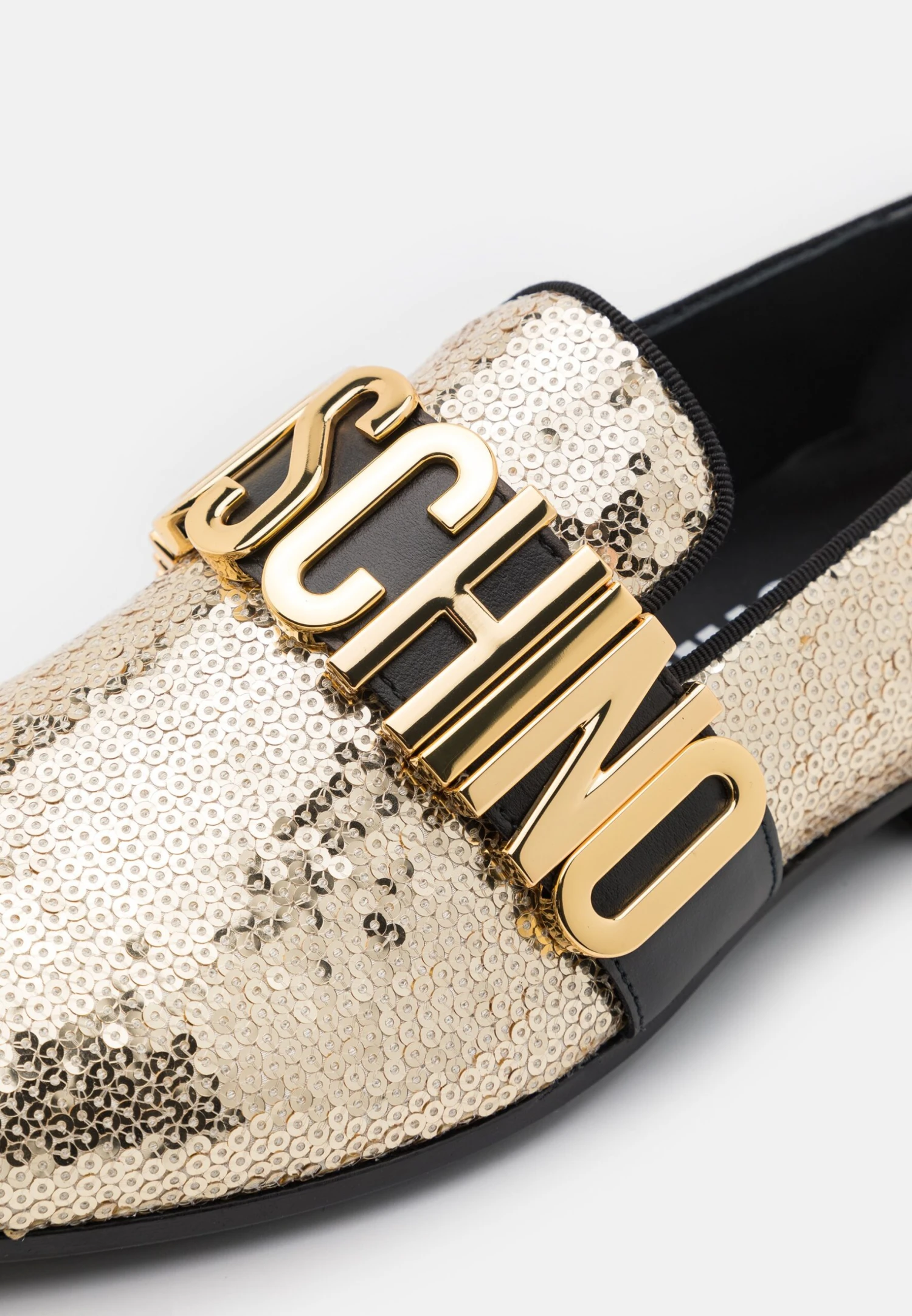 MOSCHINO Półbuty Wsuwane - Gold-coloured 8 MOSCHINO Półbuty Wsuwane - Gold-coloured - obrazek 6