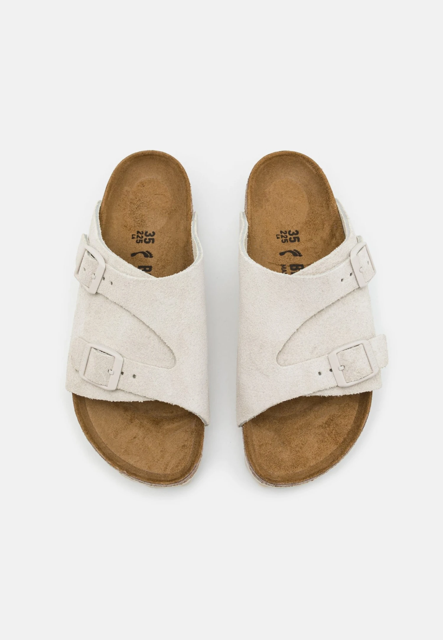 Birkenstock ZÜRICH UNISEX - Kapcie - Antique White 6 Birkenstock ZÜRICH UNISEX - Kapcie - Antique White - obrazek 4