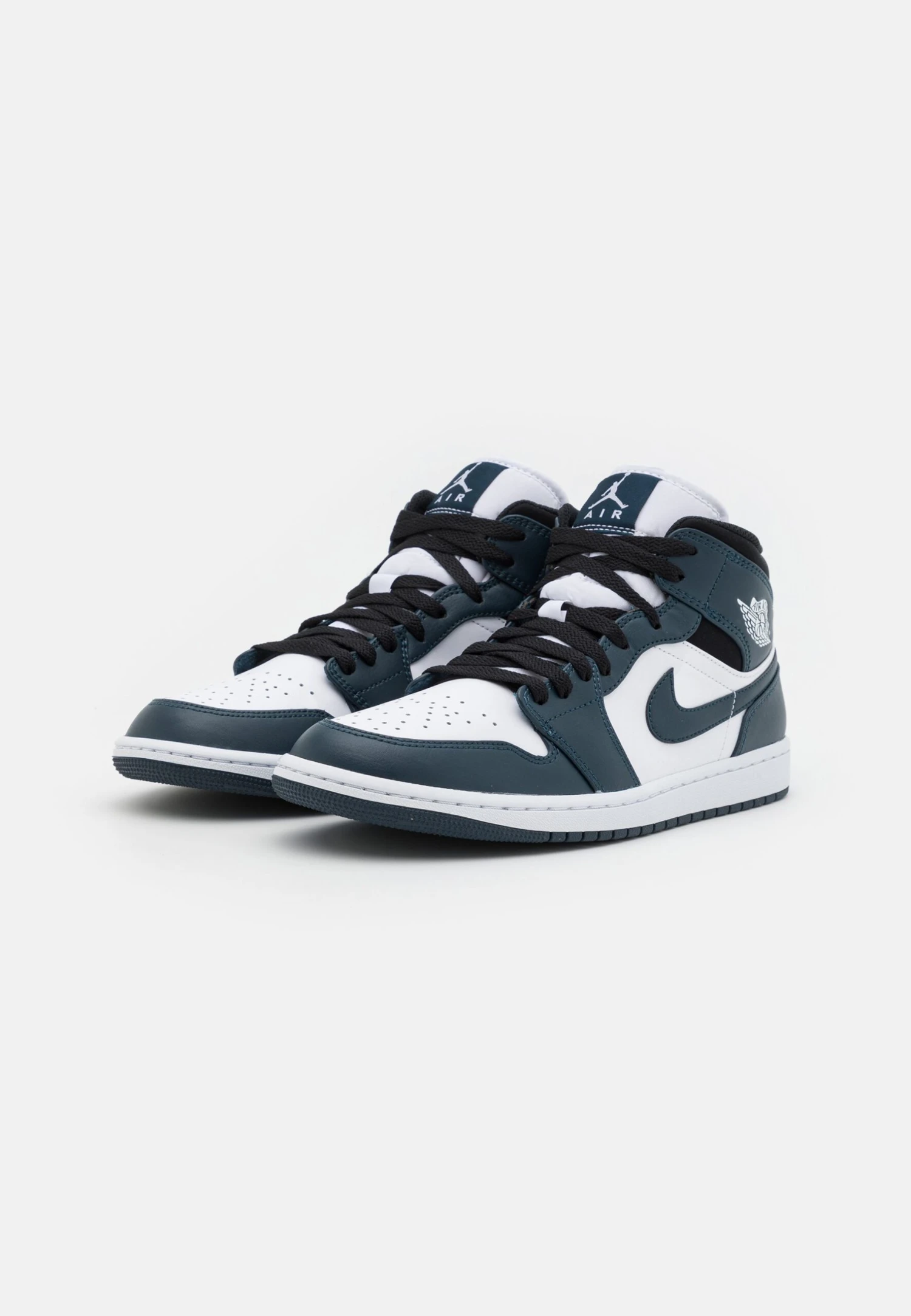 AIR JORDAN 1 MID - Sneakersy Wysokie - Armory Navy/white/black 4 AIR JORDAN 1 MID - Sneakersy Wysokie - Armory Navy/white/black - obrazek 2
