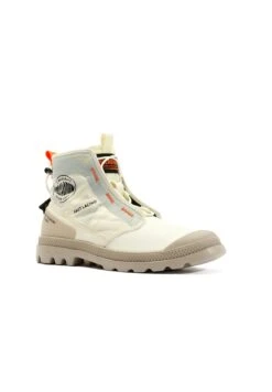 Palladium PAMPA TRAVEL LITE UNISEX - Botki Sznurowane - Cream White -Sklep Toni Pons 70280b0bfec7421b805d42a6833293bf