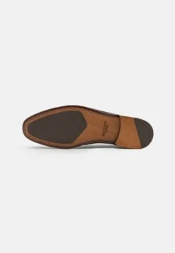 Hackett London PHIL LOAFER TUMBLE - Półbuty Wsuwane - Dark Brown -Sklep Toni Pons 7106befb074a4a1a99e1635ef42ea865