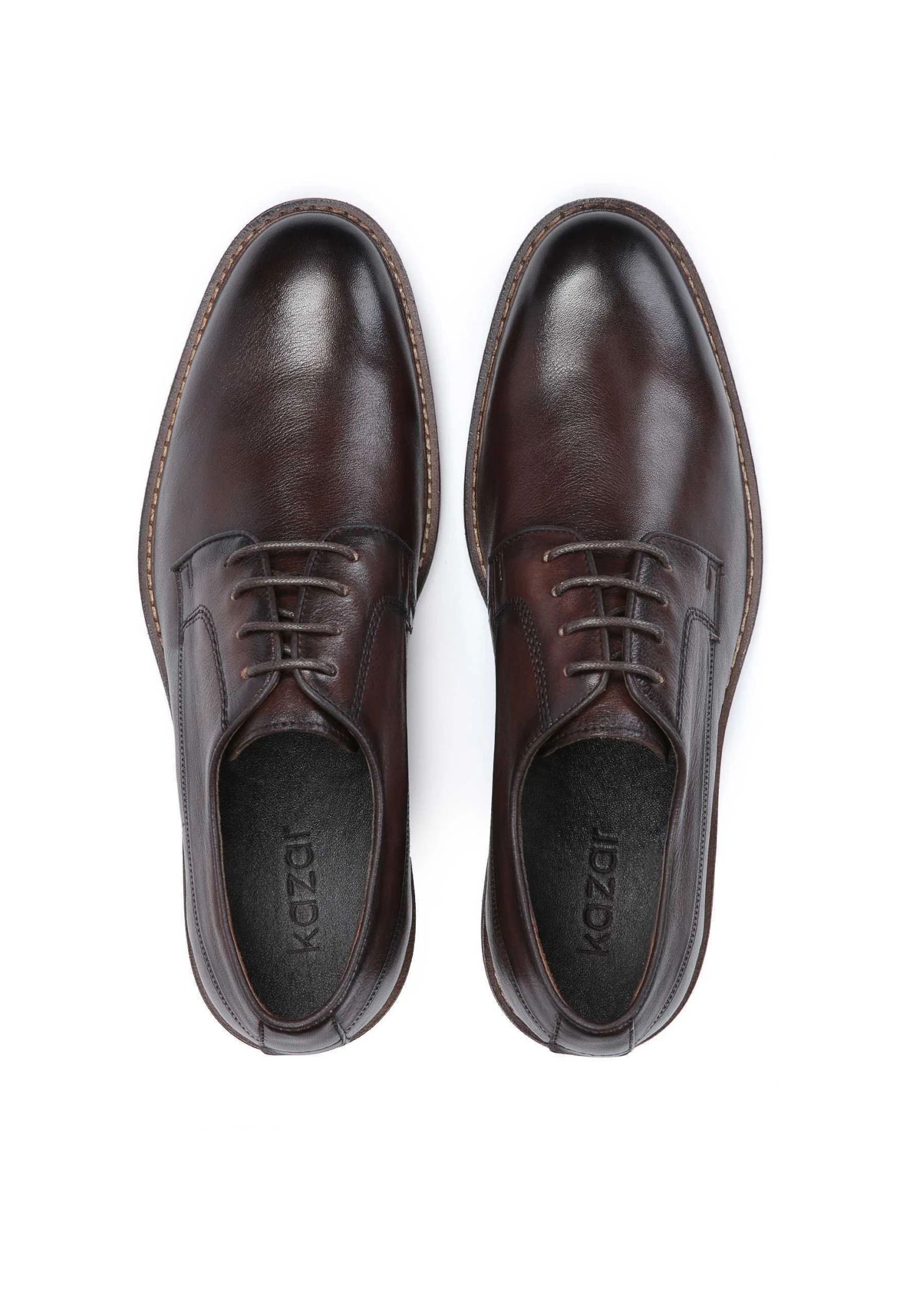 Kazar ALBIN - Eleganckie Buty - Brown 5 Kazar ALBIN - Eleganckie Buty - Brown - obrazek 3