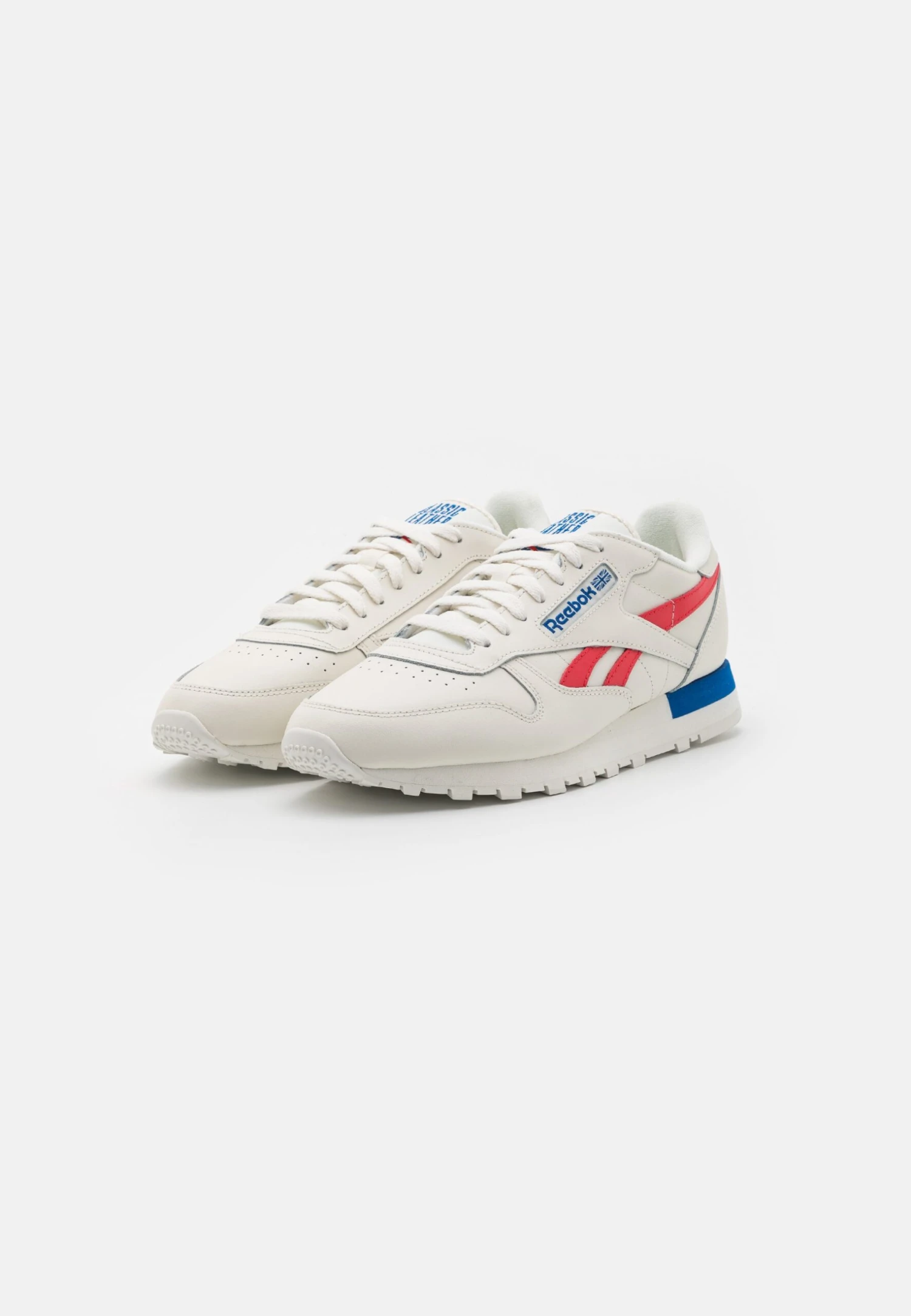 Reebok Classic CLASSIC LEATHER UNISEX - Sneakersy Niskie - Chalk/classic White/vector Red 4 Reebok Classic CLASSIC LEATHER UNISEX - Sneakersy Niskie - Chalk/classic White/vector Red - obrazek 2