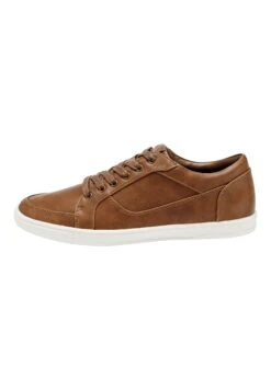Next TAN PERFORATED TRAINERS - Sneakersy Niskie - Brown