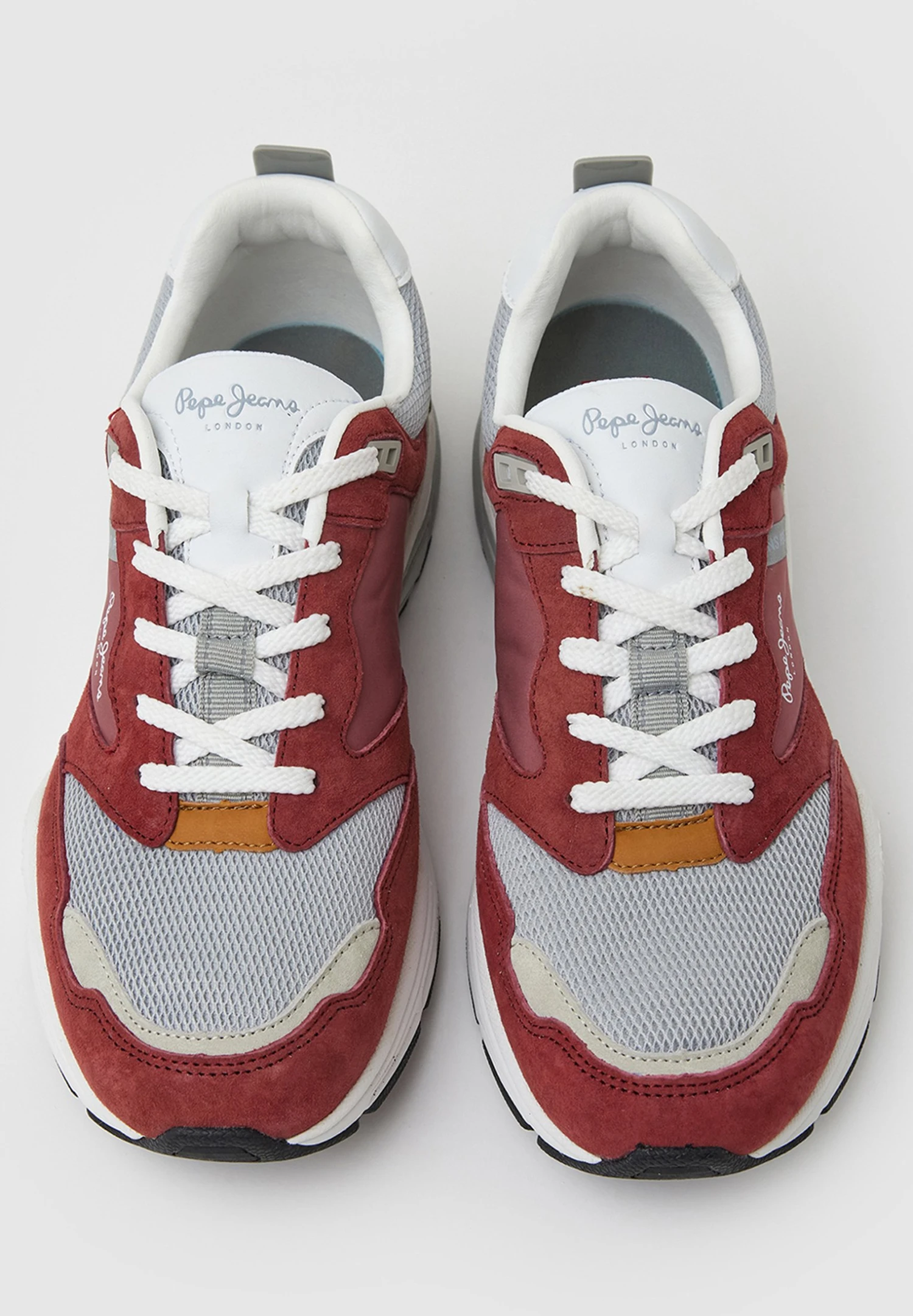 Pepe Jeans DAVE URBAN - Sneakersy Niskie - Red Dahlia 5 Pepe Jeans DAVE URBAN - Sneakersy Niskie - Red Dahlia - obrazek 3