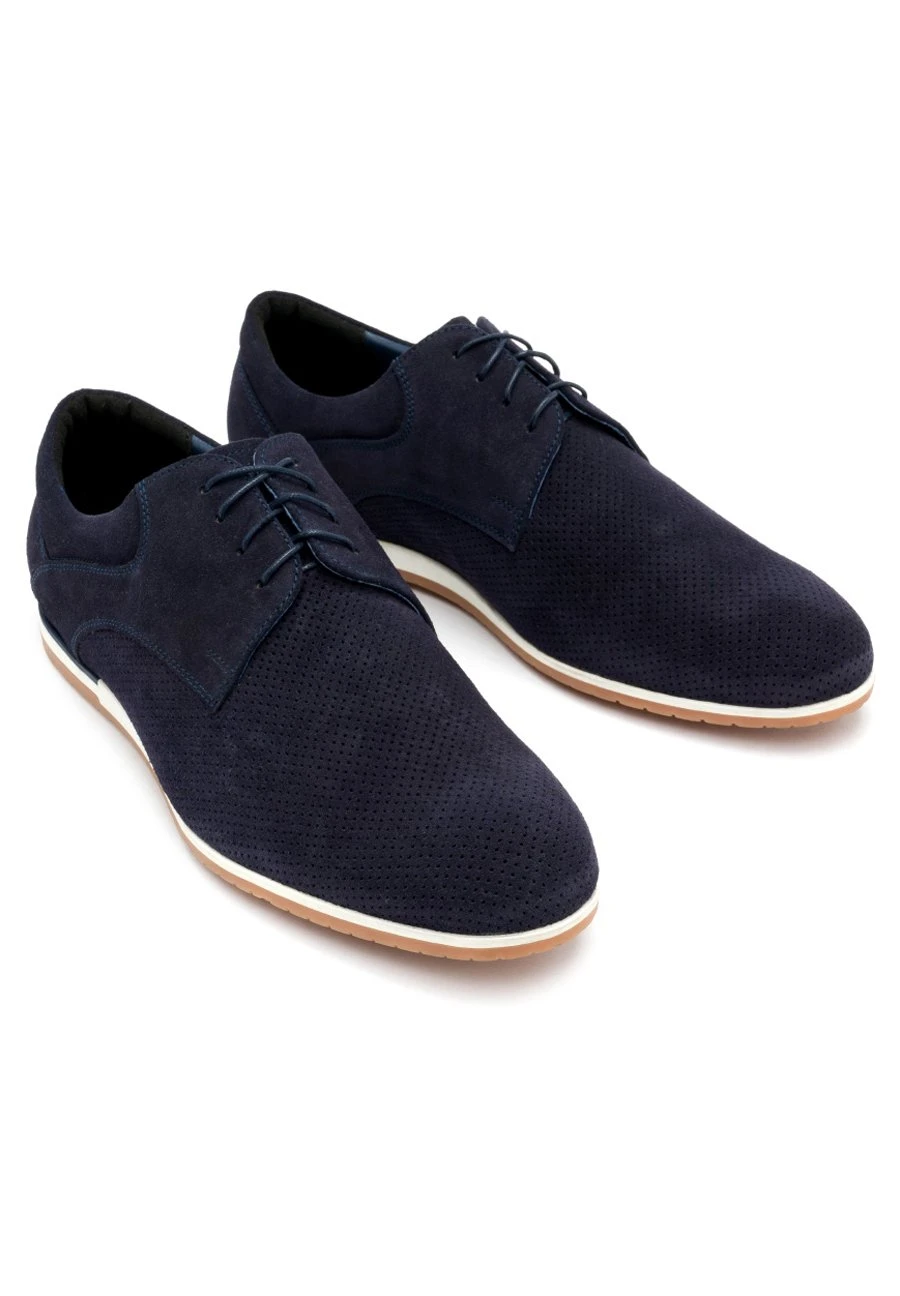 Sznurowane Obuwie Sportowe - Granat Granatowy Dc 7 Sznurowane Obuwie Sportowe - Granat Granatowy Dc - obrazek 5