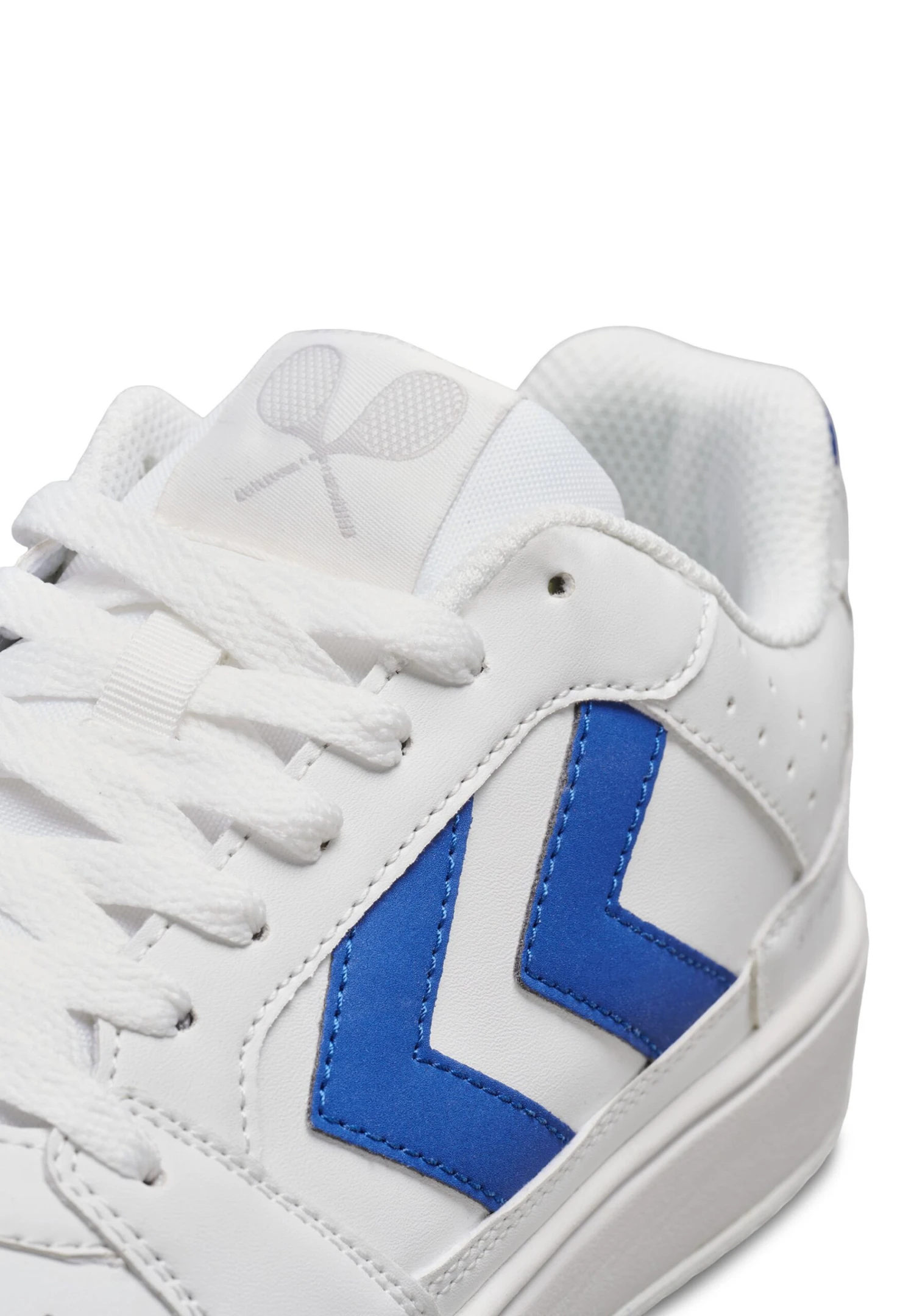 Hummel ST. POWER PLAY CL UNISEX - Sznurowane Obuwie Sportowe - White Blue 8 Hummel ST. POWER PLAY CL UNISEX - Sznurowane Obuwie Sportowe - White Blue - obrazek 6