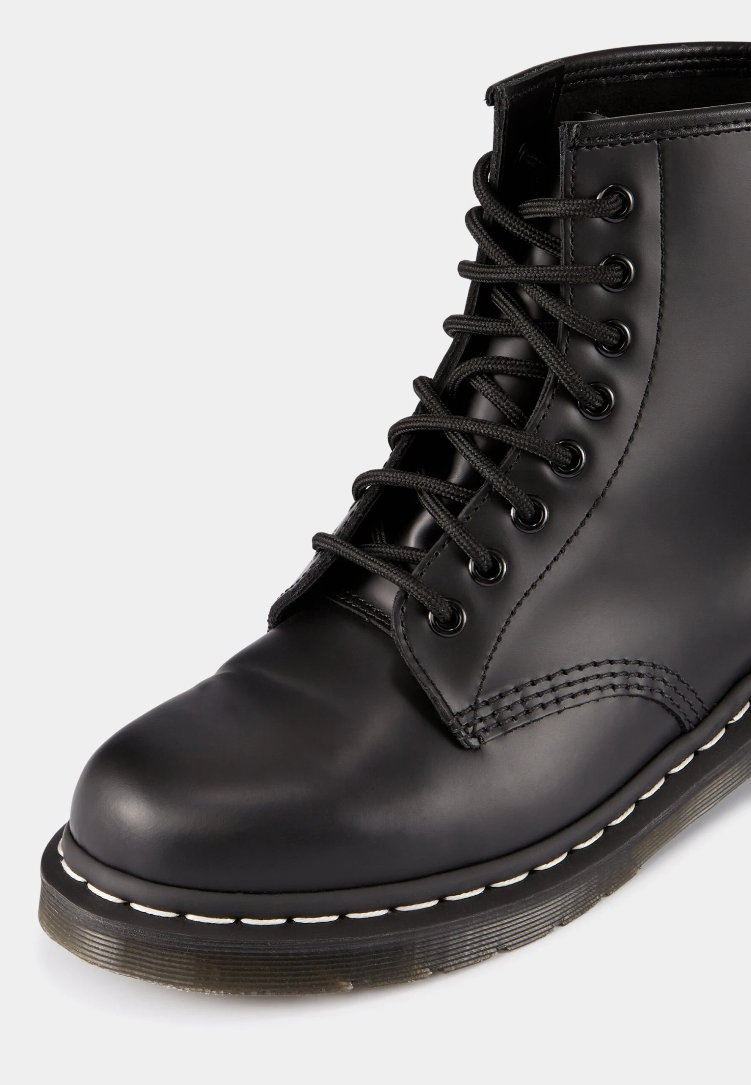 Dr. Martens 1460 BOOT - Botki Sznurowane - Black/white 5 Dr. Martens 1460 BOOT - Botki Sznurowane - Black/white - obrazek 3