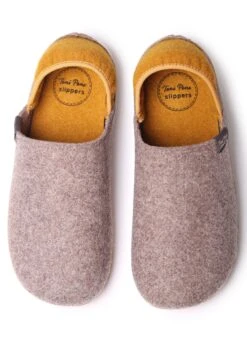 Toni Pons NEPAL - Kapcie - Taupe -Sklep Toni Pons 840fa6454765401dac9a66458e7958ca