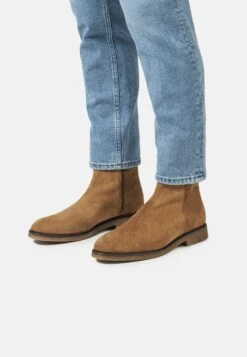 SOTOGRANDE - Botki - Camel Suede