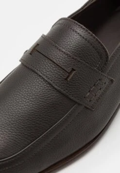 Hackett London PHIL LOAFER TUMBLE - Półbuty Wsuwane - Dark Brown -Sklep Toni Pons 9413cd1e388f480f873c350f5eafa801
