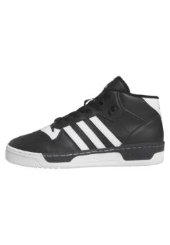 Adidas Originals RIVALRY MID UNISEX - Sneakersy Wysokie - Core Black/ftwr White/core Black