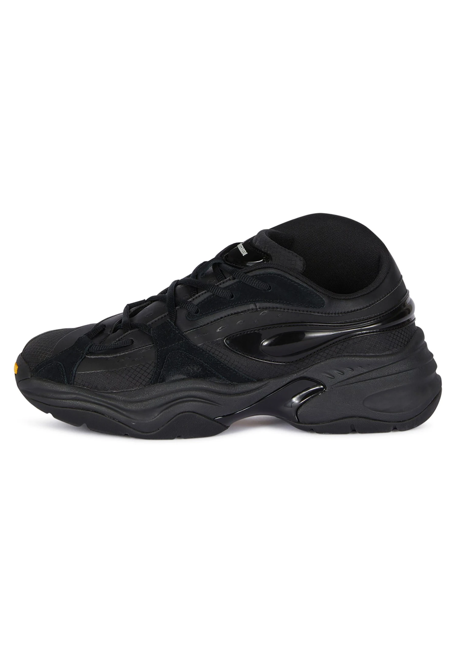 Trussardi SNK ASYMMETRICAL - Sneakersy Wysokie - Black 3 Trussardi SNK ASYMMETRICAL - Sneakersy Wysokie - Black