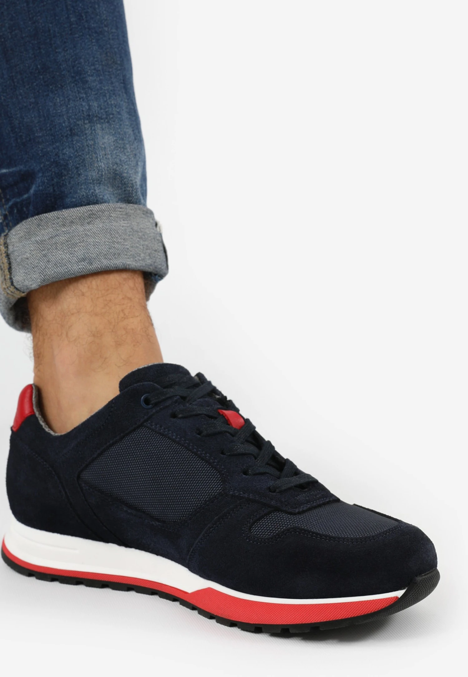 Sneakersy Niskie - Dark Blue 4 Sneakersy Niskie - Dark Blue - obrazek 2