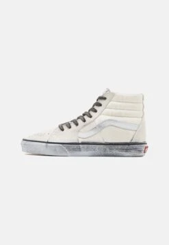 Vans SK-HI - Sneakersy Wysokie - Stressed White/white