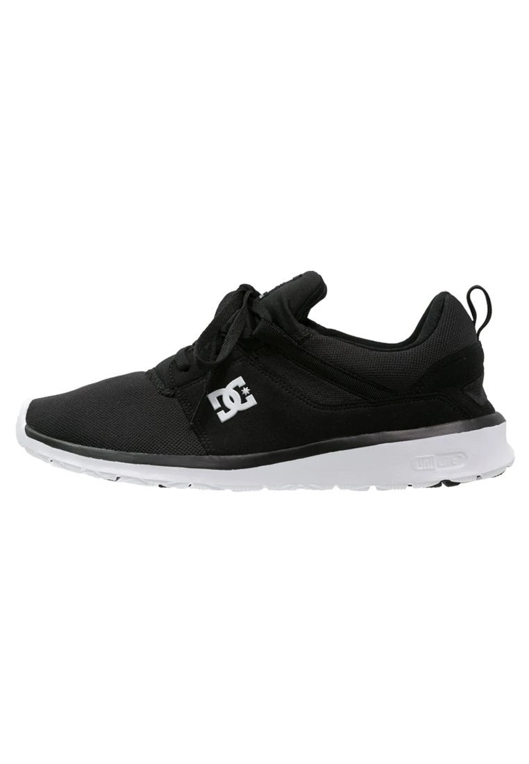 DC SHOES HEATHROW - Sneakersy Niskie - Black/white 3 DC SHOES HEATHROW - Sneakersy Niskie - Black/white