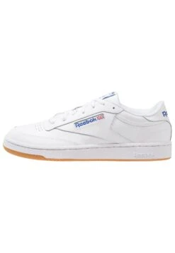 Reebok Classic CLUB C 85 UNISEX - Sneakersy Niskie - White/royal