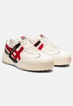 Onitsuka Tiger DELEGATION EX - Sneakersy Niskie - Cream/classic Red -Sklep Toni Pons ac135f98b67c4be1a0def04bae94006f
