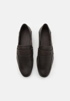 Hackett London PHIL LOAFER TUMBLE - Półbuty Wsuwane - Dark Brown -Sklep Toni Pons b1c5035773b542e9ba40ebaf11cbff5f