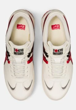 Onitsuka Tiger DELEGATION EX - Sneakersy Niskie - Cream/classic Red -Sklep Toni Pons b4334ea227934bc896bf4b899cc7f7c6