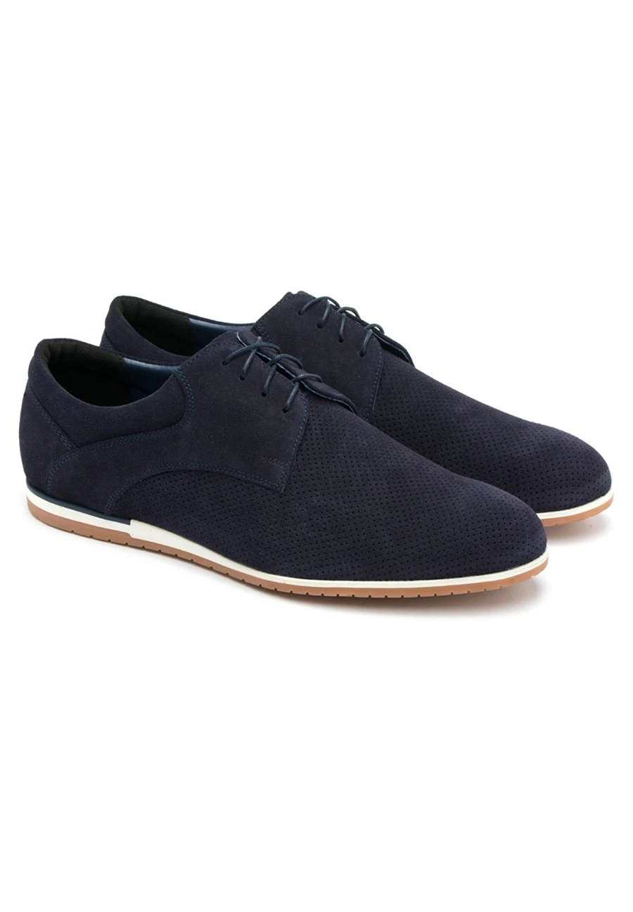 Sznurowane Obuwie Sportowe - Granat Granatowy Dc 4 Sznurowane Obuwie Sportowe - Granat Granatowy Dc - obrazek 2