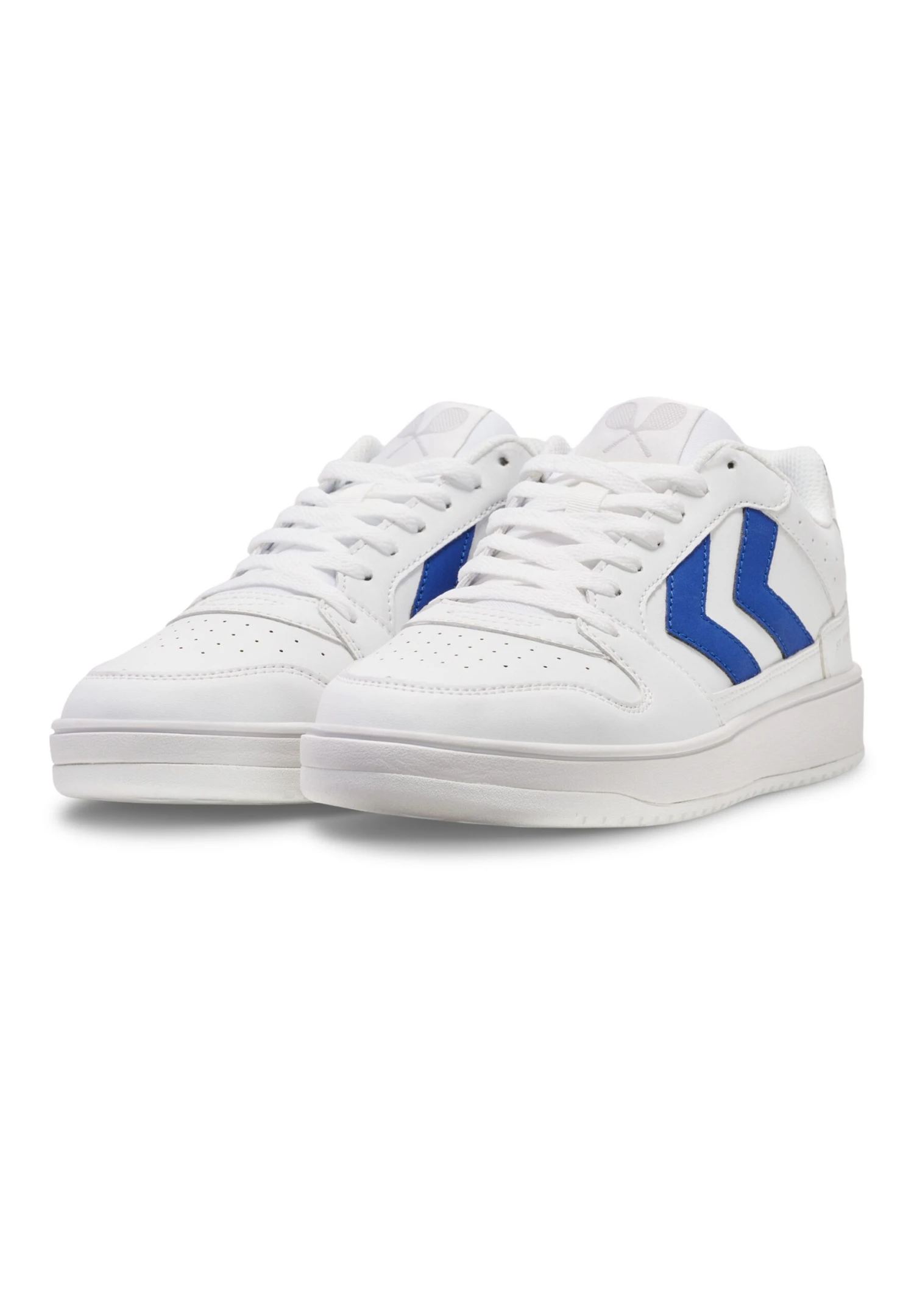 Hummel ST. POWER PLAY CL UNISEX - Sznurowane Obuwie Sportowe - White Blue 4 Hummel ST. POWER PLAY CL UNISEX - Sznurowane Obuwie Sportowe - White Blue - obrazek 2