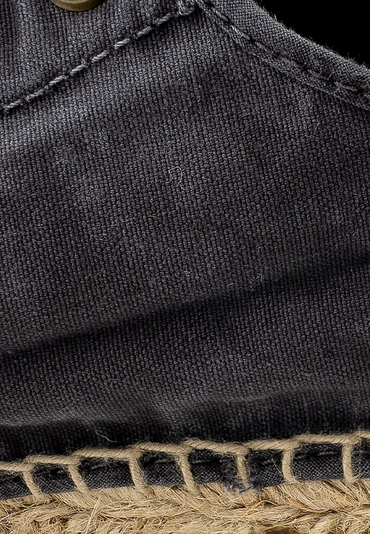 NATURAL WORLD OLD CLOVER - Espadryle - Black 7 NATURAL WORLD OLD CLOVER - Espadryle - Black - obrazek 5