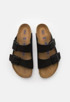 Birkenstock ARIZONA SOFT FOOTBED UNISEX - Klapki - Black -Sklep Toni Pons d3ec5055e7e341049c53816fa04b5c6b