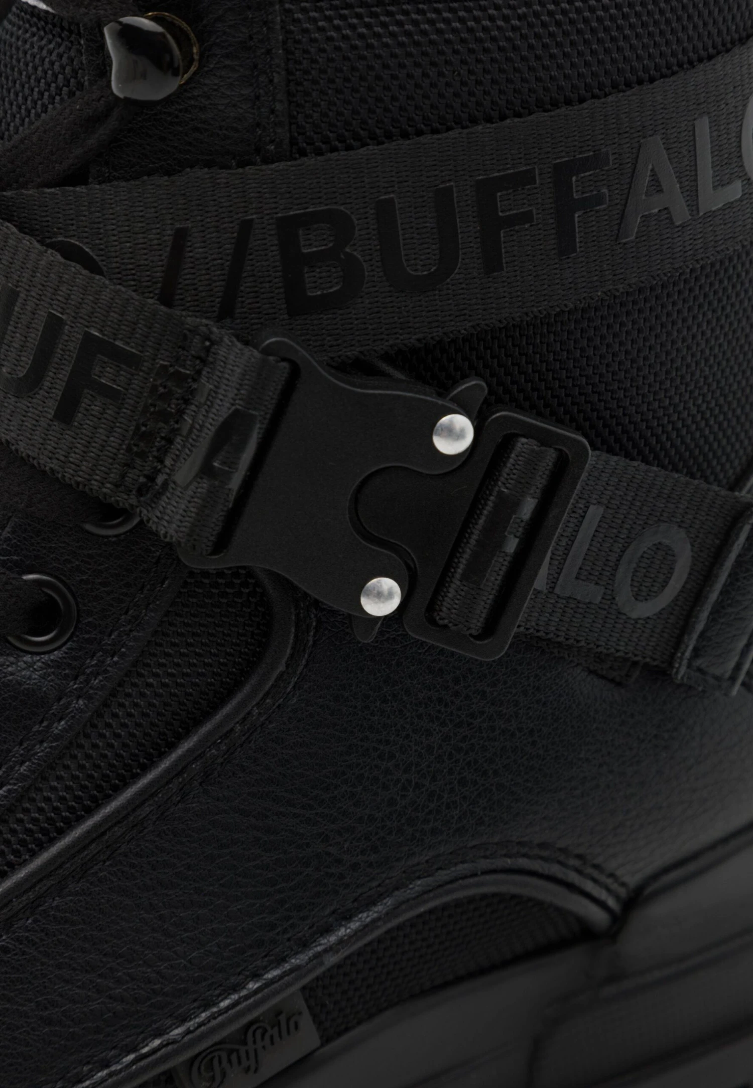 Buffalo ASPHA - Botki Sznurowane - Black 8 Buffalo ASPHA - Botki Sznurowane - Black - obrazek 6