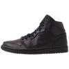 AIR JORDAN 1 MID - Sneakersy Wysokie - Black