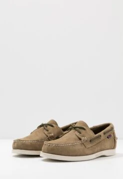Sebago DOCKSIDES PORTLAND - Buty żeglarskie - Green Military -Sklep Toni Pons fb15beef848e4965b1b2a2d116262207