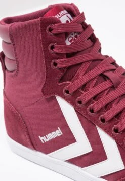 Hummel SLIMMER STADIL - Sneakersy Wysokie - Red -Sklep Toni Pons fc0c45d46b924152a06ab4ba019887a4