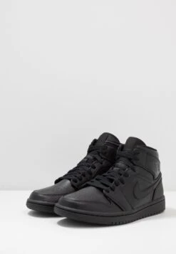 AIR JORDAN 1 MID - Sneakersy Wysokie - Black -Sklep Toni Pons ffc32960e4614f9e9f3f67fd7809cb38